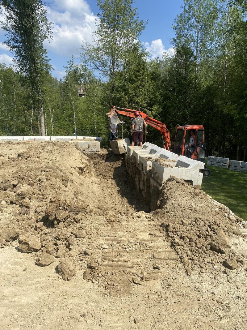 Wooded Lot Cleared For A New Build
