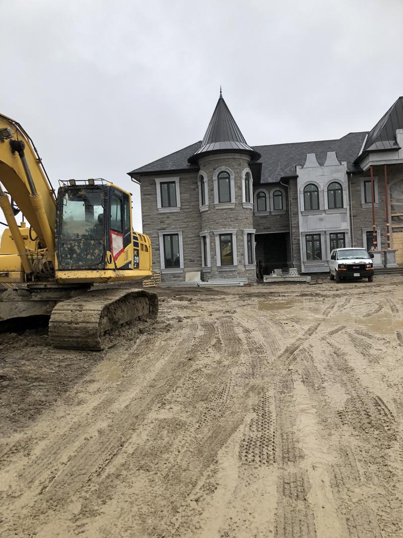 Building Lot Prepared For A Custom Home